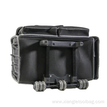 Waterproof Polyester Rolling Trolley Tool Bag with Wheels